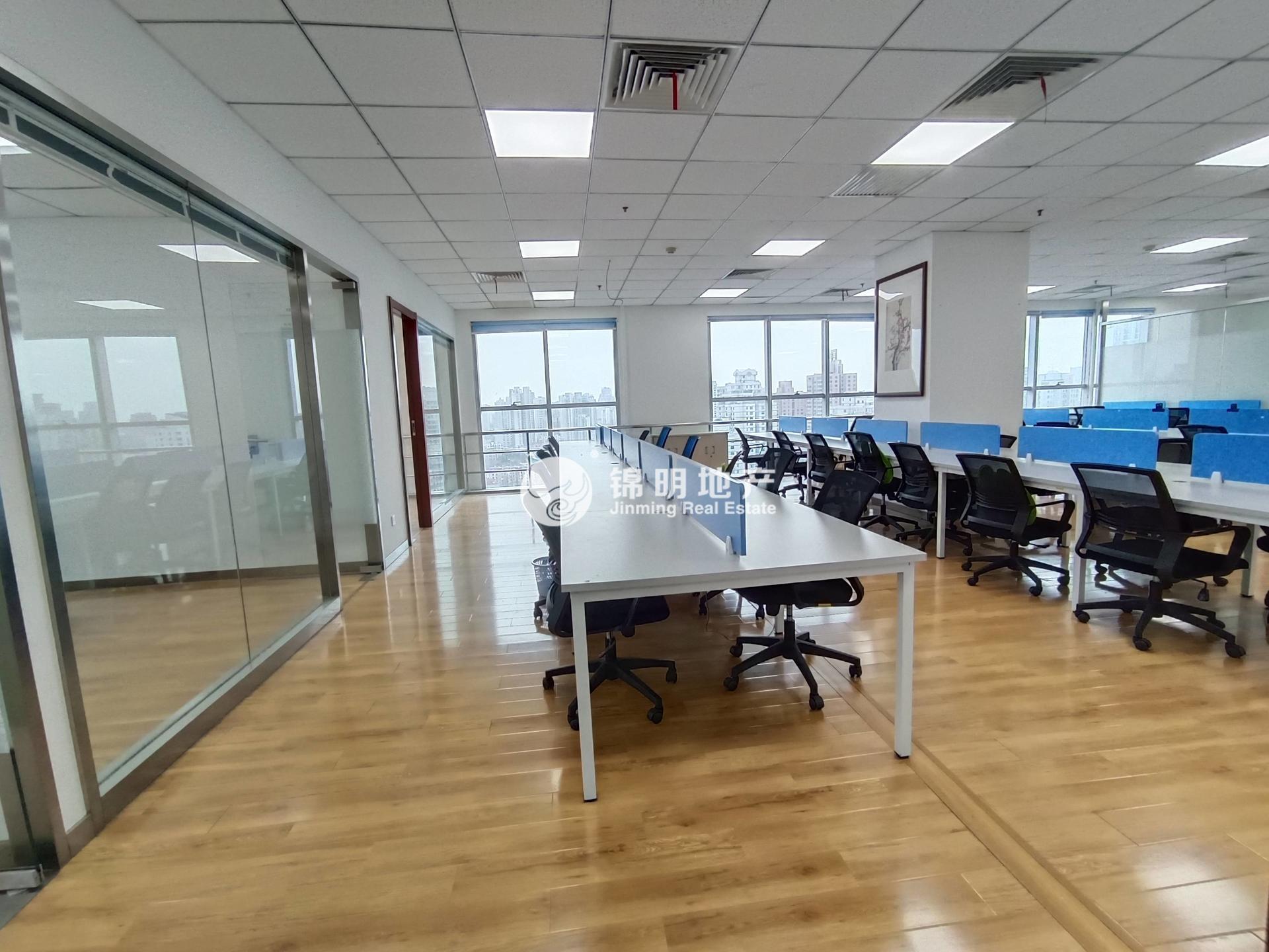 中山公园绿地商务大厦128平米写字楼出租